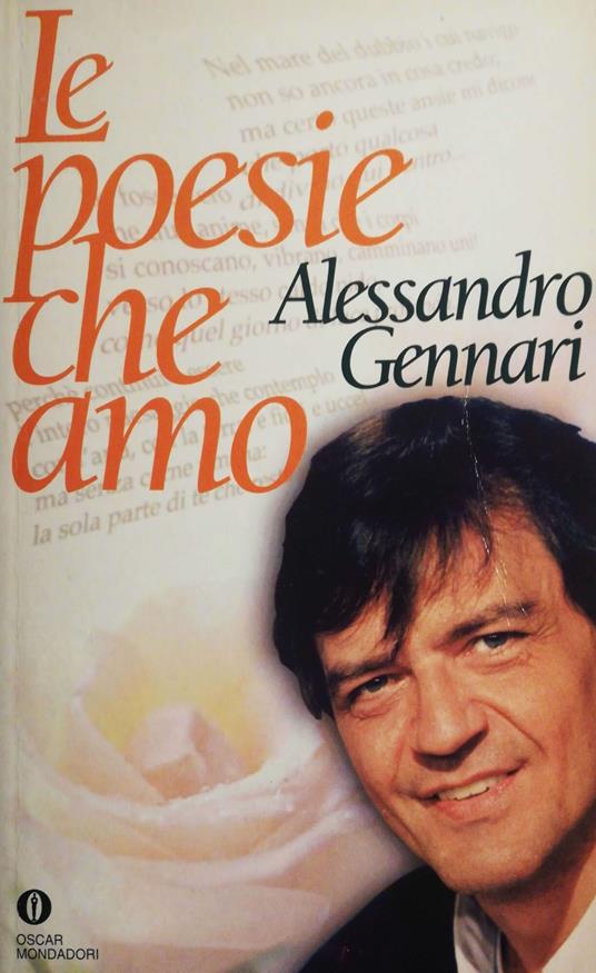 Le poesie che amo - Alessandro Gennari - copertina