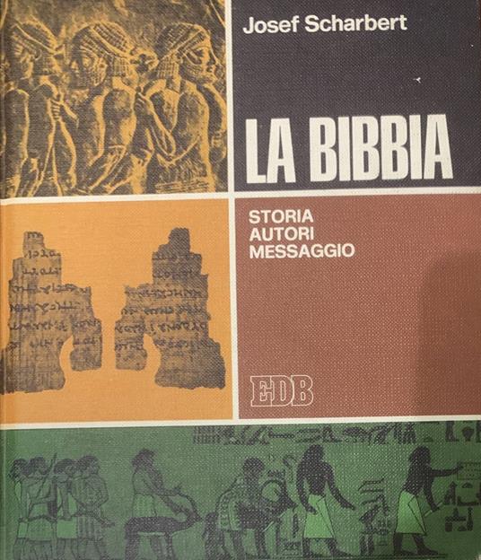 La Bibbia - Josef Scharbert - copertina