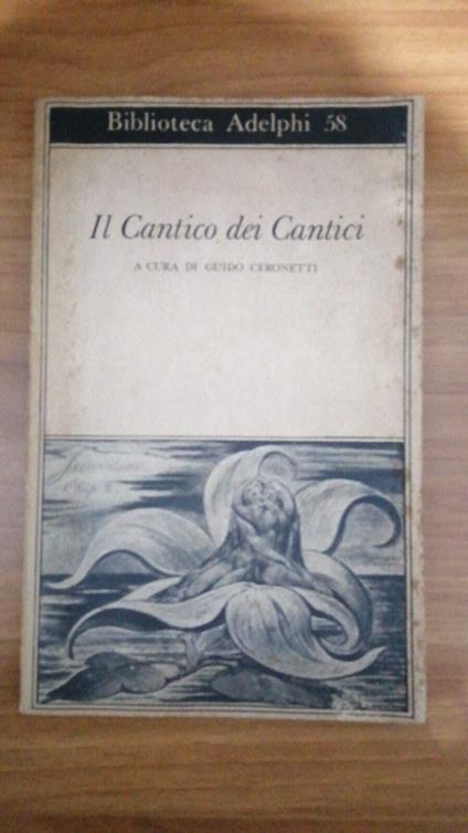 Il Cantico dei Cantici - Guido Ceronetti - copertina