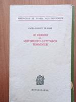 Le origini del movimento cattolico femminile