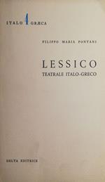 Lessico teatrale Italo-Greco