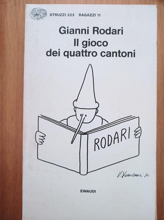 Il gioco dei quattro cantoni - Gianni Rodari - copertina