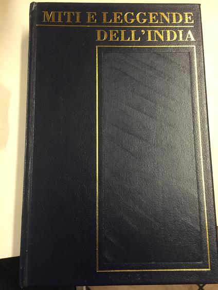 Miti e leggende dell'India - copertina