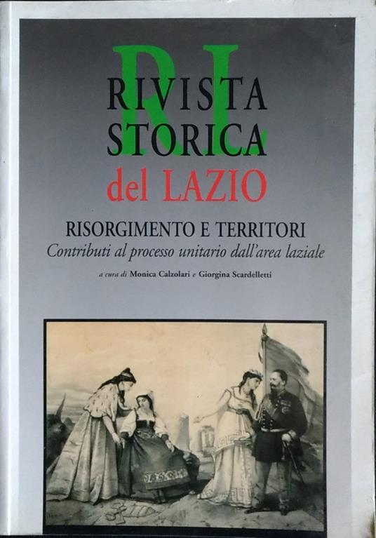 Rivista storica del Lazio. Risorgimento e territori - copertina