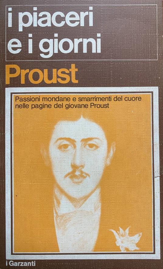 I piaceri e i giorni - Marcel Proust - copertina