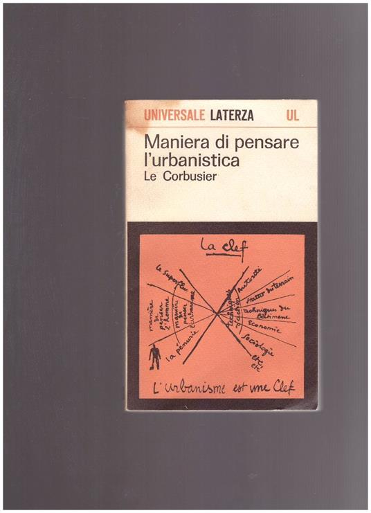 Maniera Di Pensare L'Urbanistica - Le Corbusier - copertina