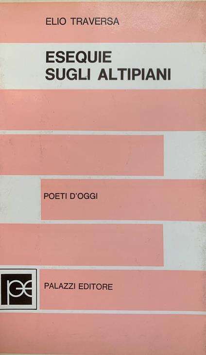 Esequie sugli altipiani - copertina
