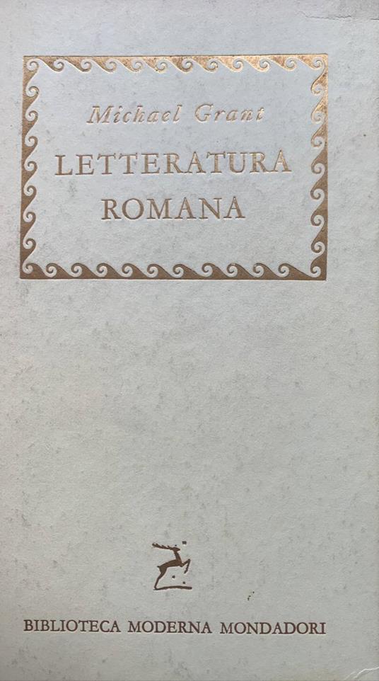 Letteratura romana - Michael Grant - copertina