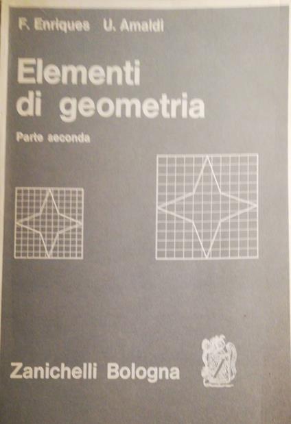 Elementi di geometria Vol. 2 - copertina
