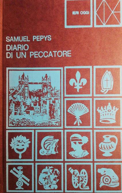 Diario di un peccatore - Samuel Pepys - copertina