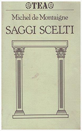Saggi scelti - Michel de Montaigne - copertina