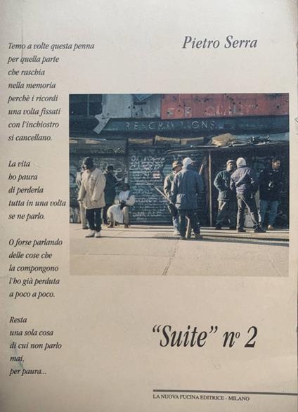 Suite n° 2 - Pietro Serra - copertina