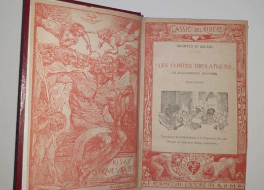 Les Contes Drolatiques (Le sollazzevoli historie) Prima decina - copertina