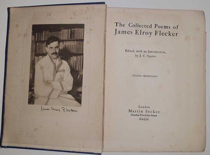 The Collected Poems of James Elroy Flecker - copertina