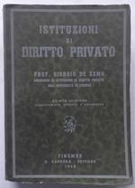 Istituzioni di Diritto Privato