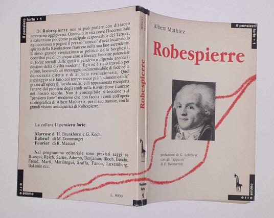 Maximilien Robespierre - Albert Mathiez - copertina