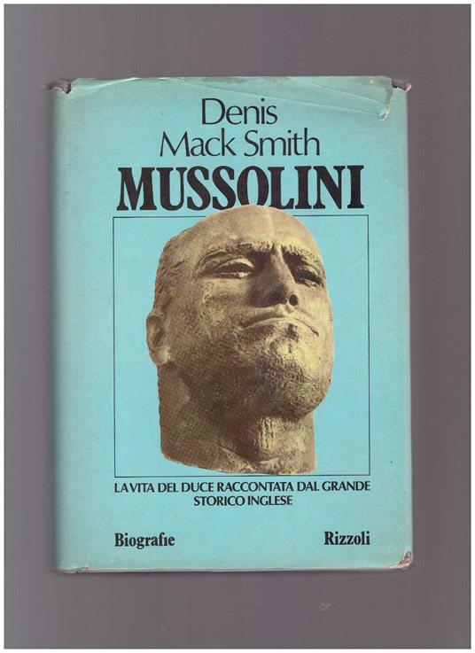 Mussolini - Denis Mack Smith - copertina