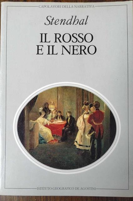 Il Rosso E Il Nero - Stendhal - copertina