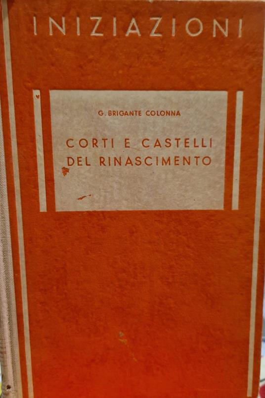 Corti e castelli del Rinascimento - copertina