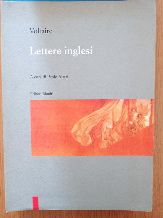 Lettere inglesi - Voltaire - copertina