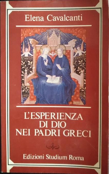 L' esperienza di Dio nei padri greci - Elena Cavalcanti - copertina