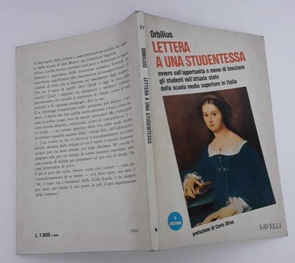 Lettera a una studentessa - copertina