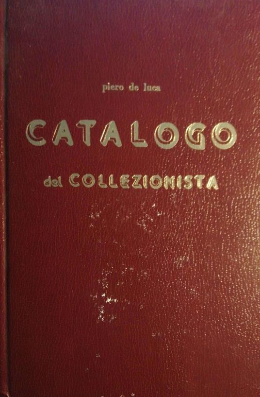 Catalogo del collezionista - copertina