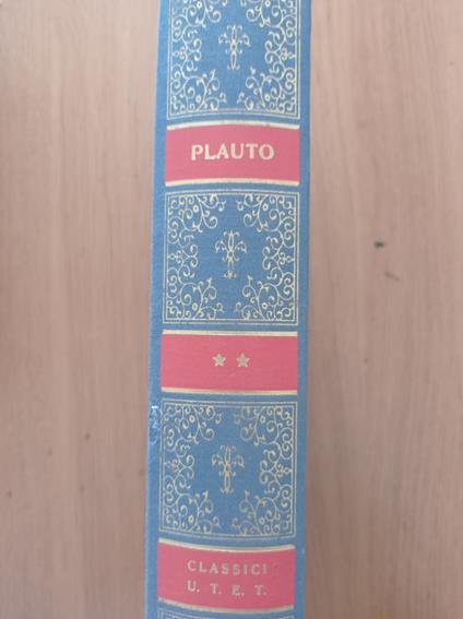 Le commedie Vol. 2 - T. Maccio Plauto - copertina