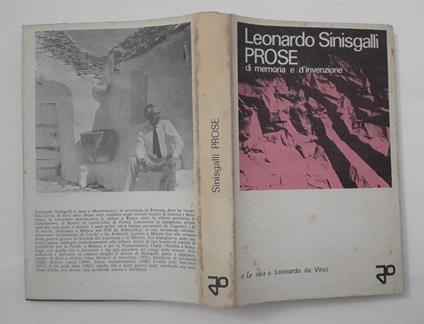 Prose di memoria e d'invenzione - Leonardo Sinisgalli - copertina