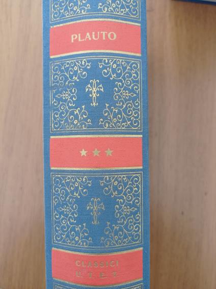 Le commedie Vol 3 - T. Maccio Plauto - copertina
