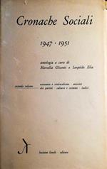 Cronache sociali 1947-1951 vol. I e II