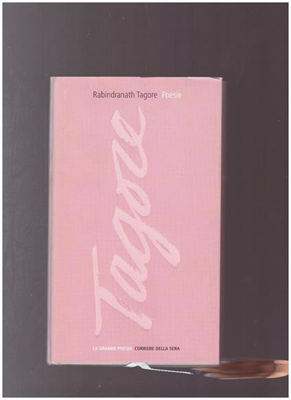 Poesie - Rabindranath Tagore - copertina