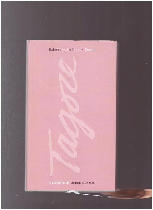 Poesie - Rabindranath Tagore - copertina