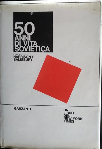50 anni di vita Sovietica - Harrison E. Salisbury - copertina