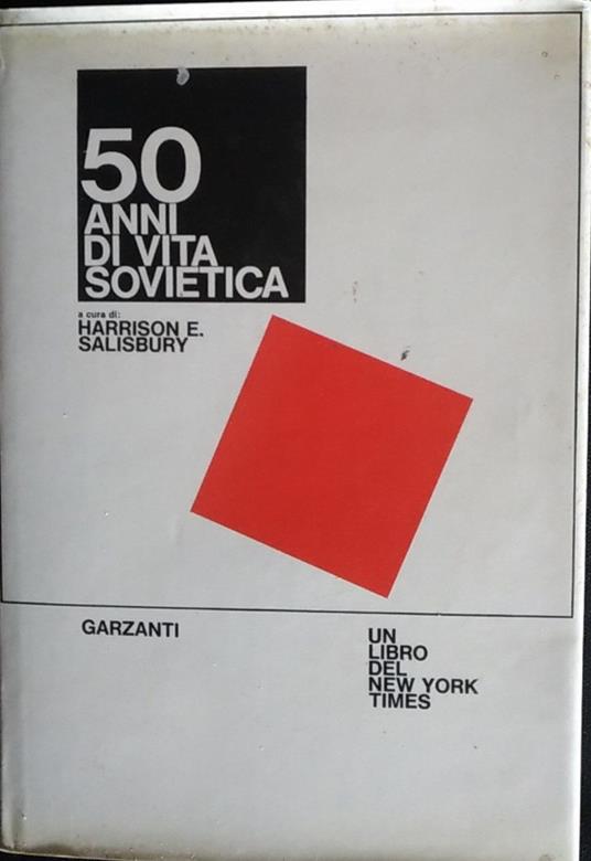 50 anni di vita Sovietica - Harrison E. Salisbury - copertina