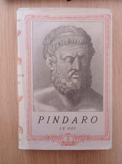 Le Odi Vol. II - Pindaro - copertina