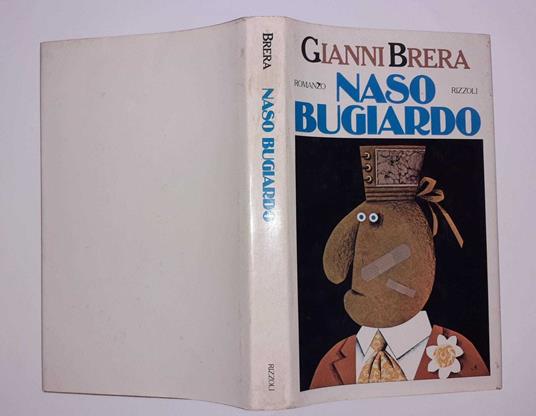 Naso bugiardo - Gianni Brera - copertina