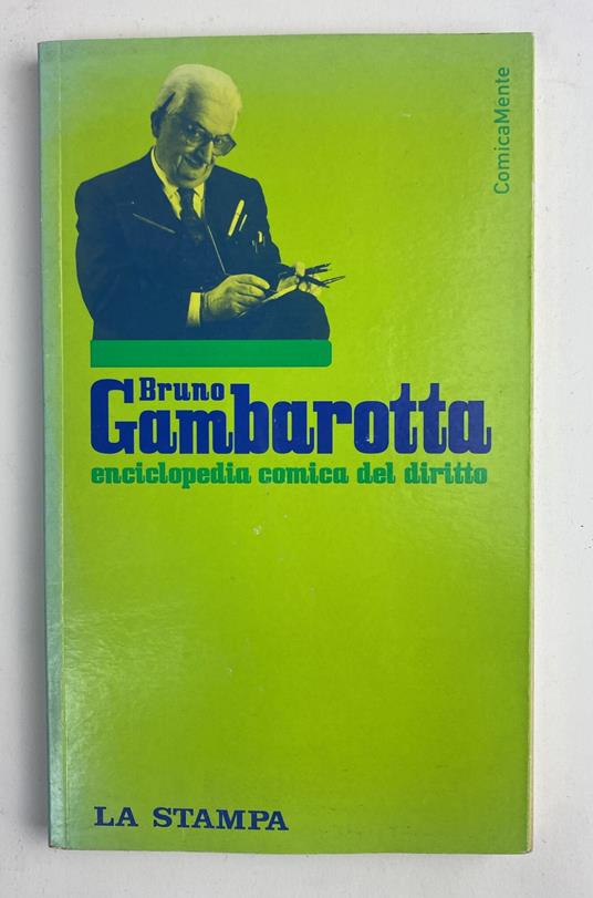 Enciclopedia comica del diritto - Bruno Gambarotta - copertina