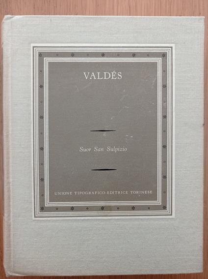 Suor San Sulpizio - Valdes - copertina