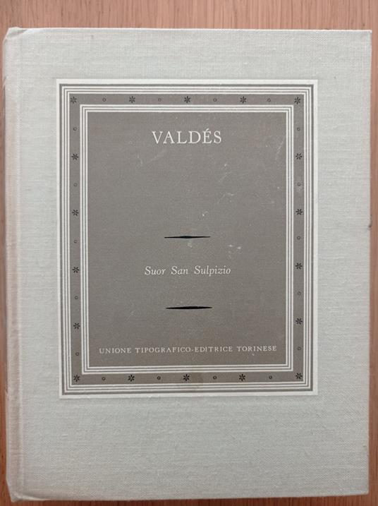 Suor San Sulpizio - Valdes - copertina