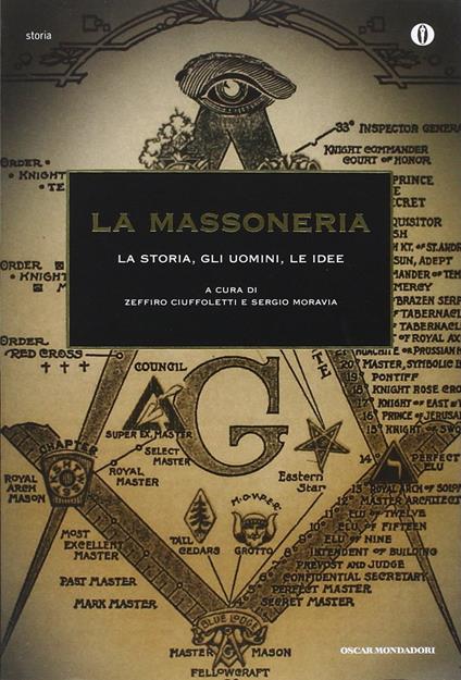 La Massoneria. La storia, gli uomini, le idee - Sergio Moravia - copertina