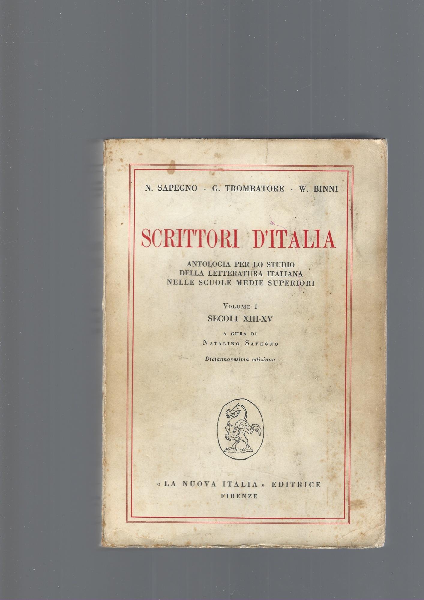 Scrittori D' Italia