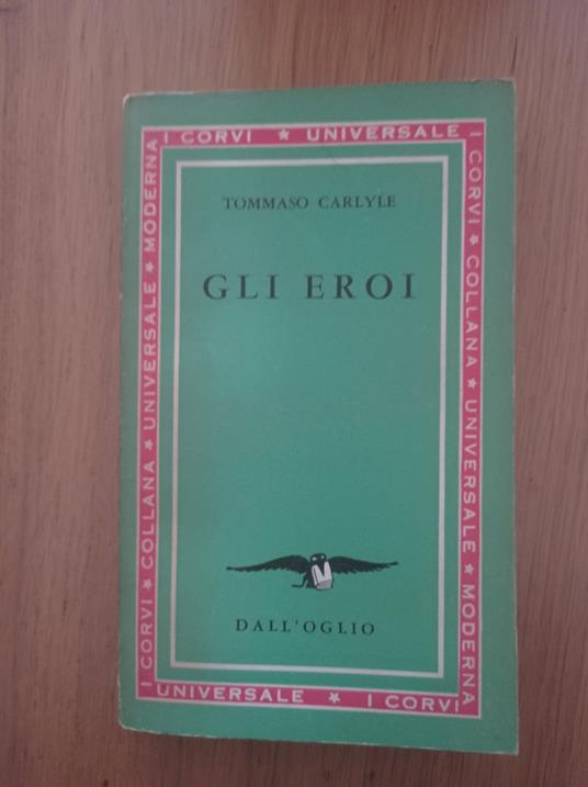 Gli eroi - Thomas Carlyle - copertina