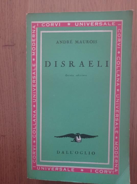 Disraeli - André Maurois - copertina