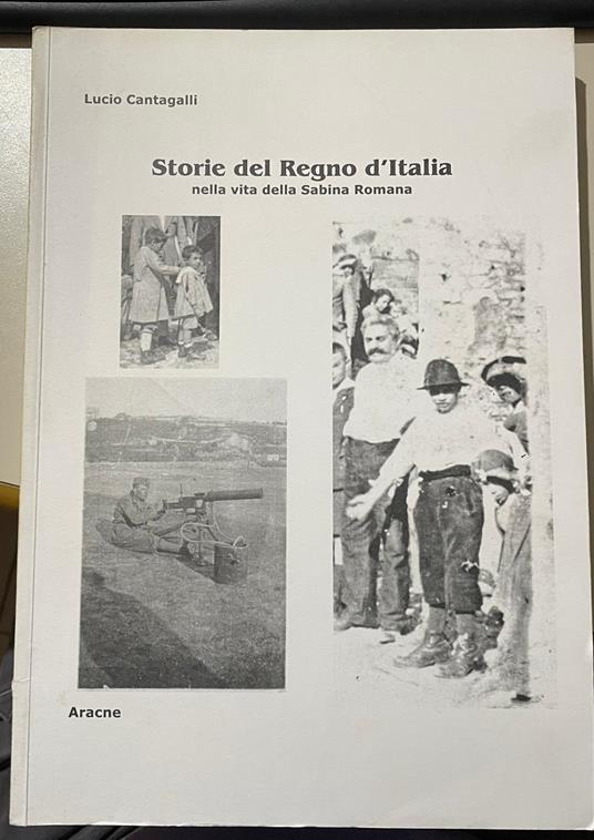 libro:STORIE DEL REGNO D'ITALIA - copertina