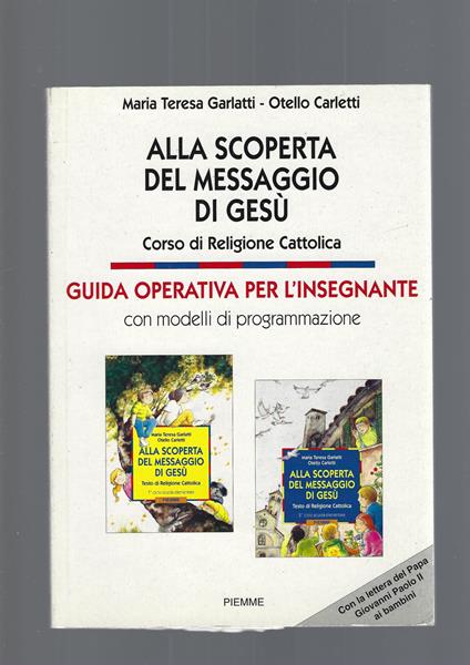 Alla Scoperta Del Messaggio Di Gesù - copertina