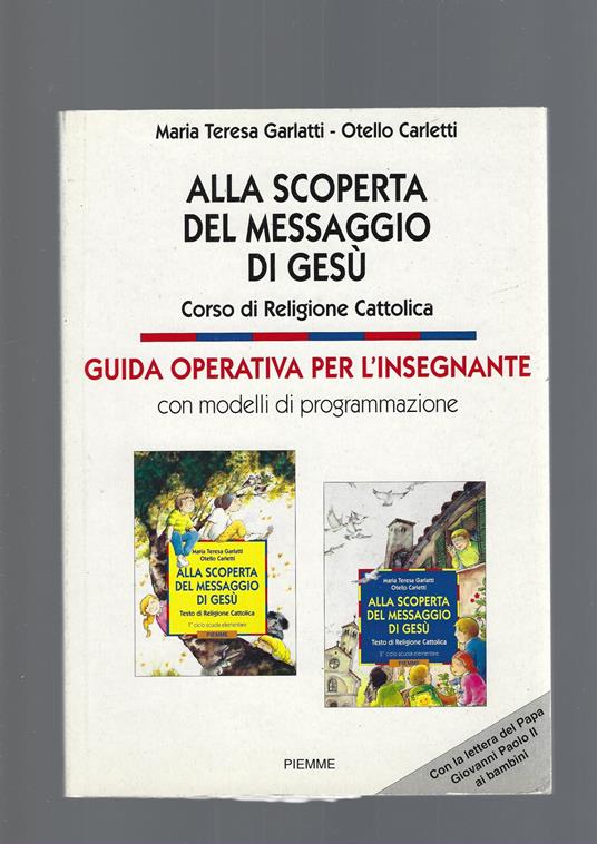 Alla Scoperta Del Messaggio Di Gesù - copertina