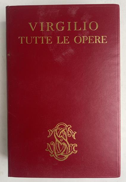 Tutte le opere - Virgilio - copertina