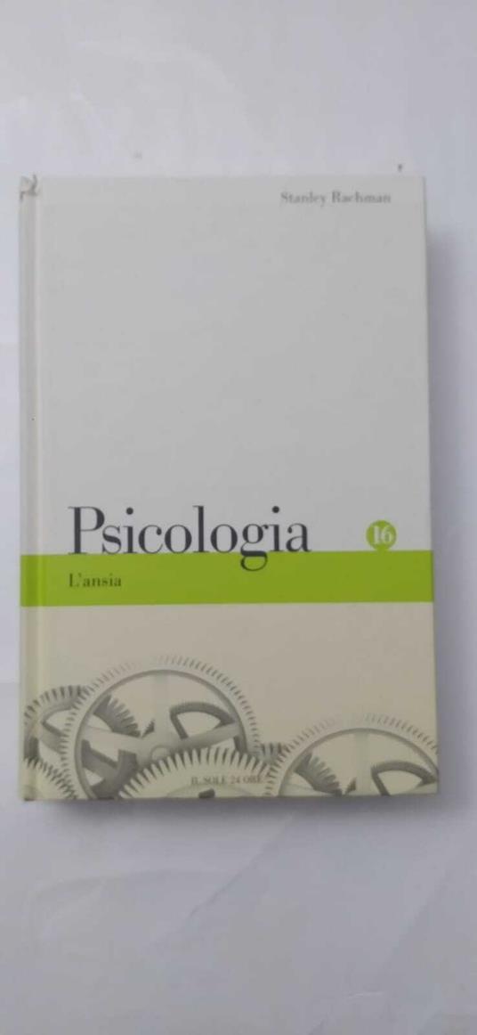 Psicologia: L'ansia - copertina