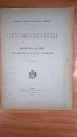 Carta idrografica d'Italia. Misurazione delle acque correnti col molinello e con gli stramazzi